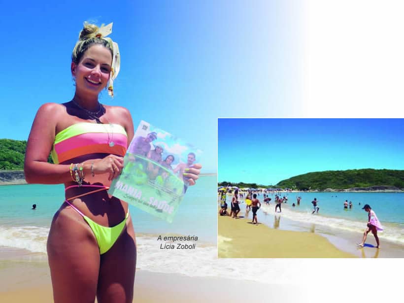 A empresária Lícia Zoboli - Bacutia