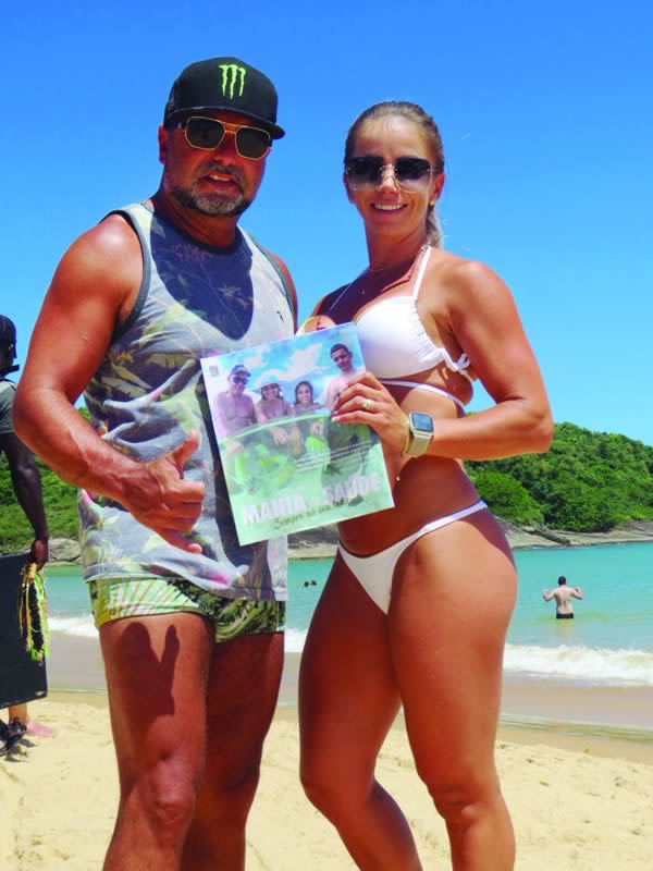 Flavio Danieleto e a autônoma Simone Reichenbach