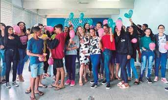 Curso de Psicologia da UniRedentor/Afya durante uma de suas ações, que têm transformado a realidade local